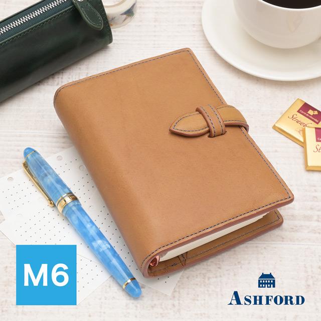 ASHFORD（アシュフォード） システム手帳 ミニ6穴 フィーカ M6 19mm