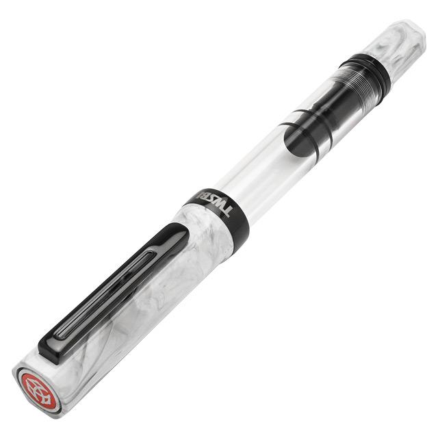 TWSBI（ツイスビー） 万年筆 エコ ECO カラーラ withO 透明 クリア軸
