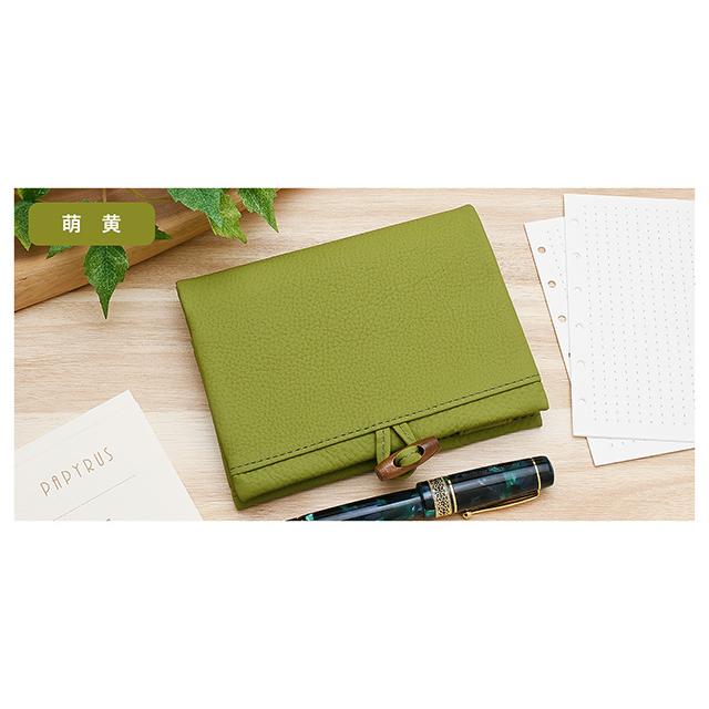 ASHFORD（アシュフォード） システム手帳 M6 抹茶 牛革 MINI6 13mm