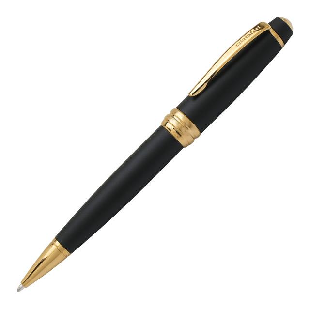 ボールペン 名入れ クロス ベイリー マットブラック＆ゴールド NAT0452-24 CROSS プレゼント クリスマス ギフト 爆買 替芯付き | ベイリー(CROSS) | 01