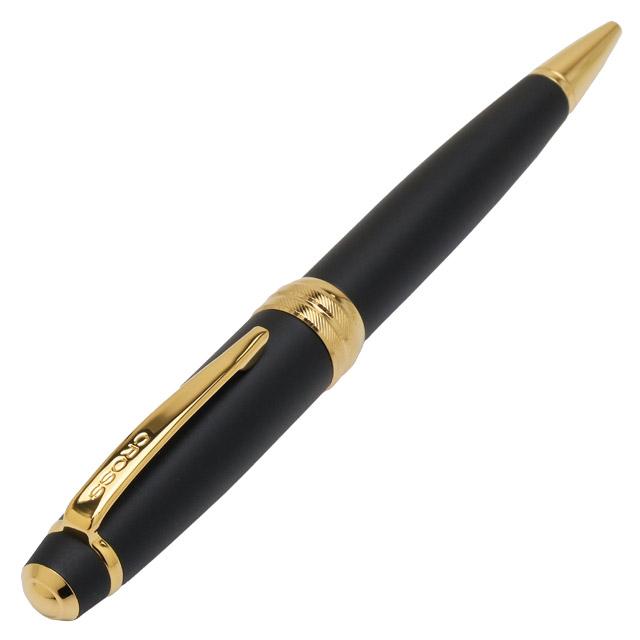 ボールペン 名入れ クロス ベイリー マットブラック＆ゴールド NAT0452-24 CROSS プレゼント クリスマス ギフト 爆買 替芯付き | ベイリー(CROSS) | 03