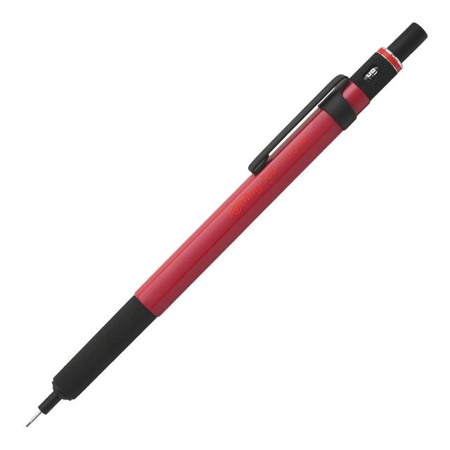 ロットリング シャーペン 製図用 ロットリング500 レッド 0.5mm 定規