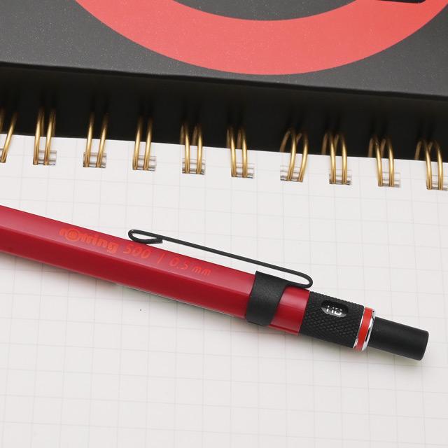 ロットリング シャーペン 製図用 ロットリング500 レッド 0.5mm 定規