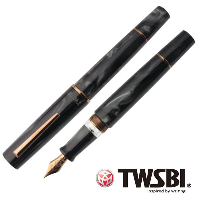 TWSBI（ツイスビー） 万年筆 特別生産品 オブシディアン プレゼント 父