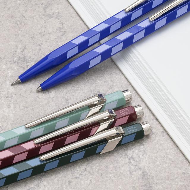 849 シャーペン カランダッシュ モザイク 0.5mm ロイヤルブルー 限定品