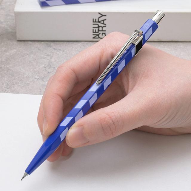 849 シャーペン カランダッシュ モザイク 0.5mm ロイヤルブルー 限定品