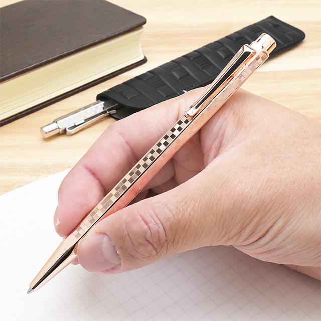 エクリドール ボールペン カランダッシュ 名入れ ダミエ ギフトセット