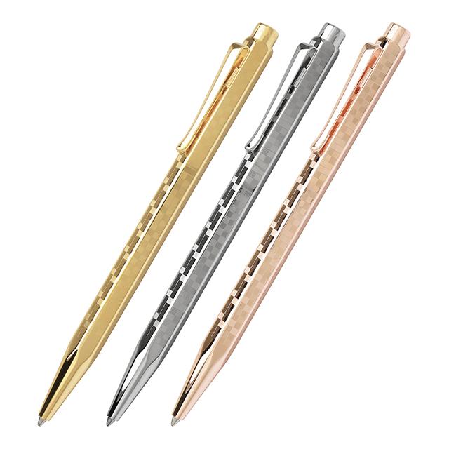 エクリドール ボールペン カランダッシュ 名入れ ダミエ プレゼント 父