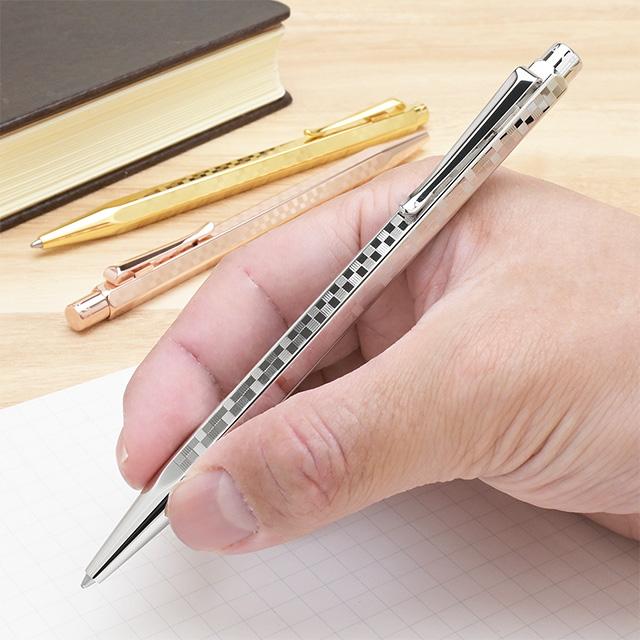 エクリドール ボールペン カランダッシュ 名入れ ダミエ プレゼント 父