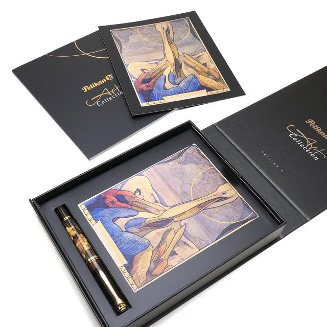 Pelikan（ペリカン） 万年筆 特別生産品 スーベレーン M600 アート