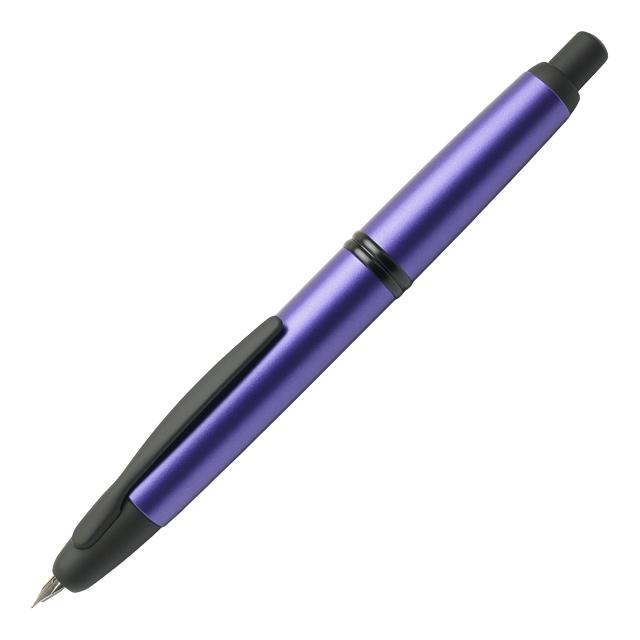 万年筆 パイロット 限定品 キャップレス 特殊合金ペン先 マットパープル PILOT 高級 爆買 クリスマス ギフト プレゼント あすつく | キャップレス | 01