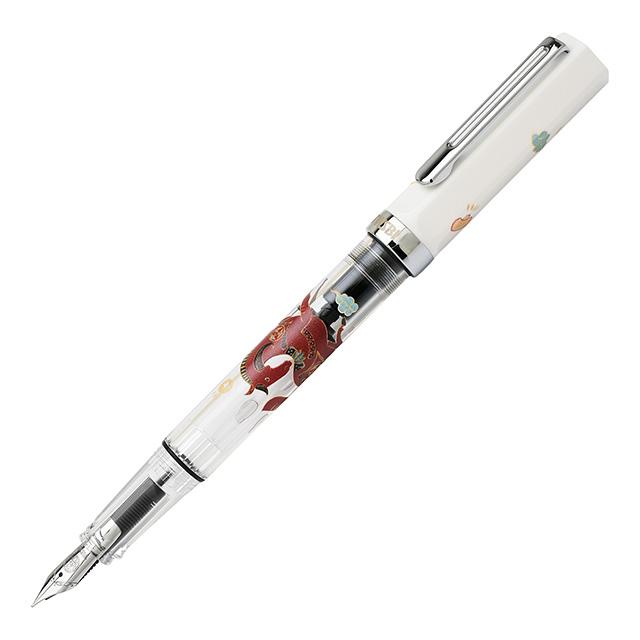 万年筆 ツイスビー ECO エコ ホワイトホース TWSBI プレゼント ギフト 爆買 クリスマス 白 馬 吸入式 透明 | TWSBI | 01