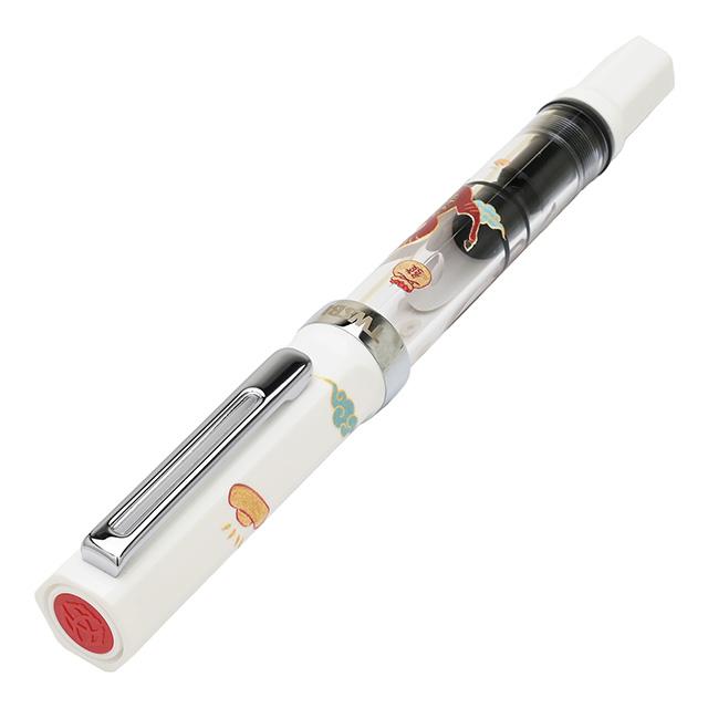 万年筆 ツイスビー ECO エコ ホワイトホース TWSBI プレゼント ギフト 爆買 クリスマス 白 馬 吸入式 透明 | TWSBI | 03