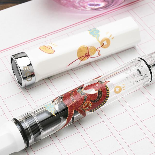 万年筆 ツイスビー ECO エコ ホワイトホース TWSBI プレゼント ギフト 爆買 クリスマス 白 馬 吸入式 透明 | TWSBI | 04