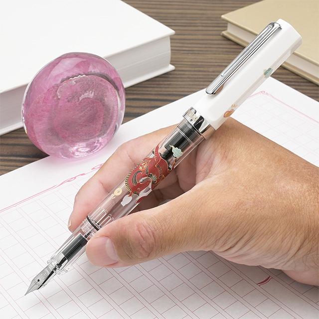 万年筆 ツイスビー ECO エコ ホワイトホース TWSBI プレゼント ギフト 爆買 クリスマス 白 馬 吸入式 透明 | TWSBI | 06