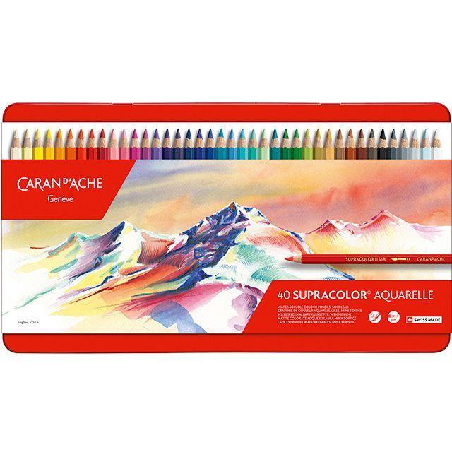 【人気商品】カランダッシュ スプラカラーソフト 40色 3888-340 色鉛筆 40色 カランダッシュ プレゼント スプラカラーソフト水溶性