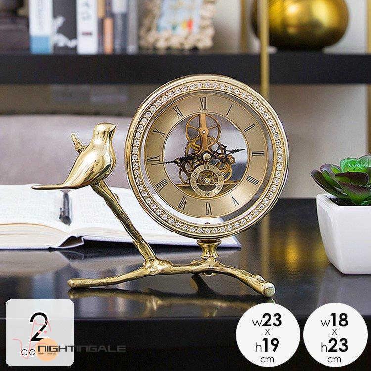 置き時計 プレゼント おしゃれ 北欧 小さい アンティーク かわいい 退職祝い プレゼント ギフト 引越し祝い かわいい 2jy294 ラウンド