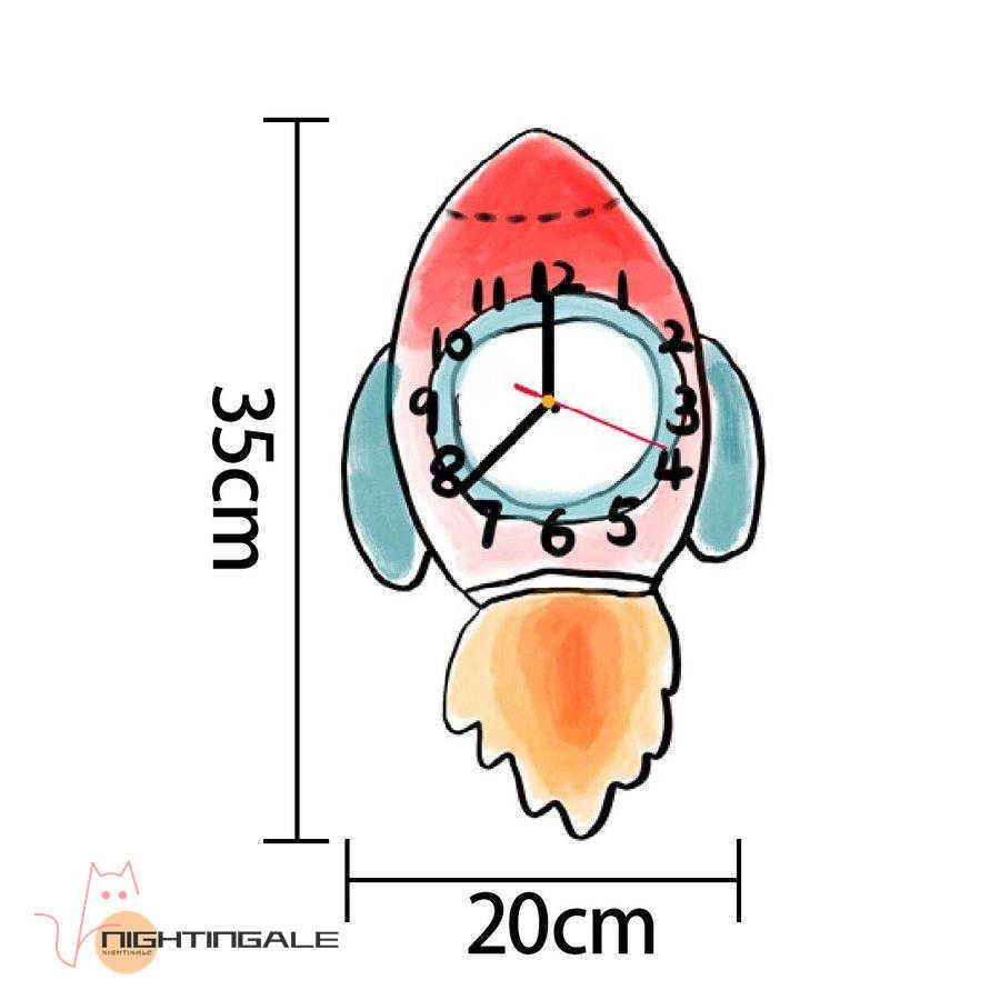 送料込 イラスト風 ギフト プレゼント 結婚祝い 引越し祝い おしゃれ 北欧 掛け時計 ロケット ホテルライク ブルー ホワイト 大人カジュアル 宇宙飛行士 掛け時計 壁掛け時計 カラー C Www Collectiviteslocales Fr