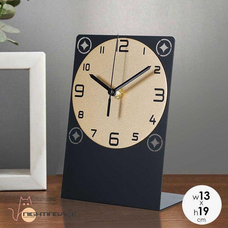 置き時計 見やすい 北欧 掛け時計 壁掛け時計 おしゃれ 引越し祝い 結婚祝い プレゼント ギフト スクエア 丸型 ホワイト ホワイト 数字 フェミニン Nightingale モード ブラック 見やすい 2jy562 安い 直営 店