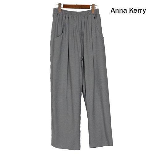 ANNA KERRY（アンナケリー） リネンライクルーズパンツ きれいな