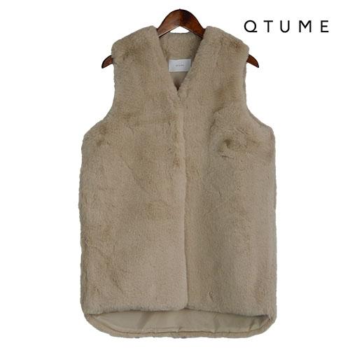 QTUME（クチューム）エコファージレ カラーエコファー お尻が隠れる丈 