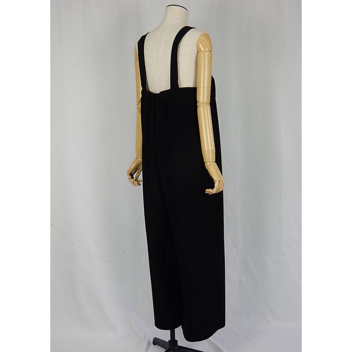NUS（ヌース） フランネルワイドサロペット ゆったりシルエット リラックス感 なめらかでやわらかい 大人サロペット_6