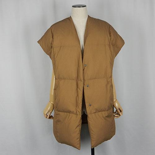 CLOCHE（クロッシェ） Vネックダウンベスト 2WAY リバーシブルダウン