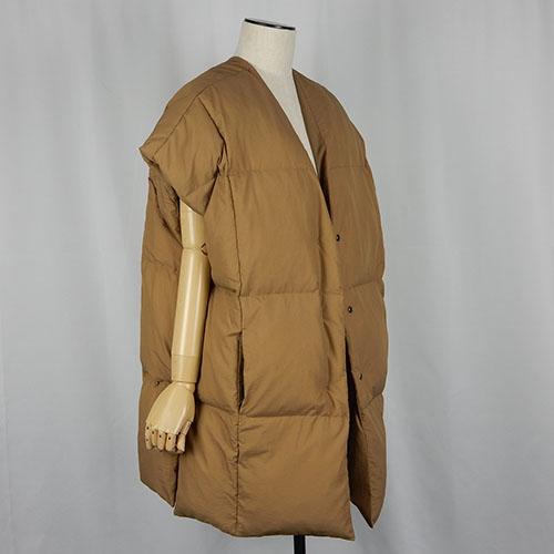 CLOCHE（クロッシェ） Vネックダウンベスト 2WAY リバーシブルダウン