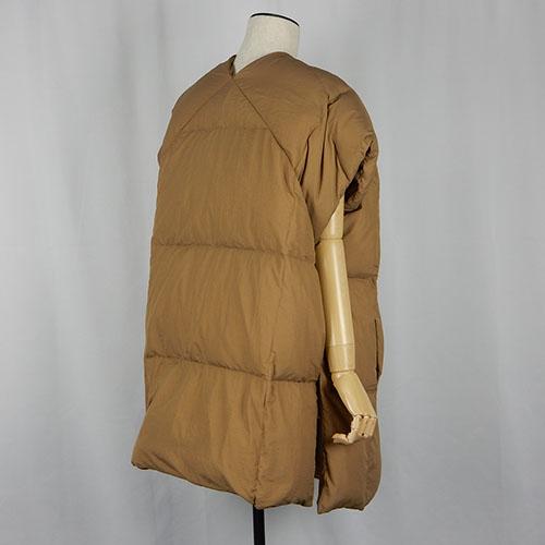 CLOCHE（クロッシェ） Vネックダウンベスト 2WAY リバーシブルダウン