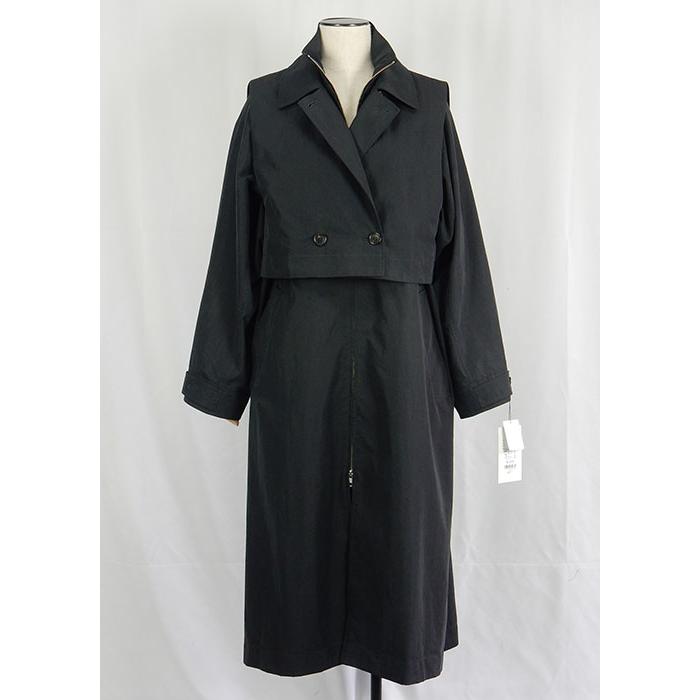 CLOCHE（クロッシェ）トレンチコート マルチウェイ クロップド丈の