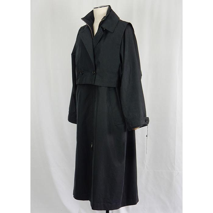 CLOCHE（クロッシェ）トレンチコート マルチウェイ クロップド丈の