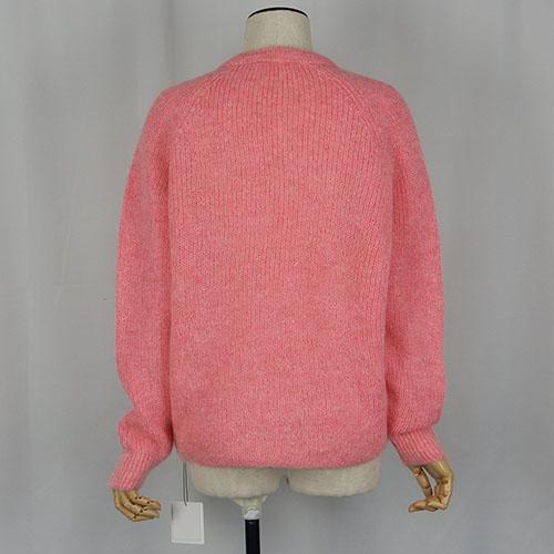 CLOCHE（クロッシェ） モヘアニット クルーネック 蛍光色 丸首 モヘヤ