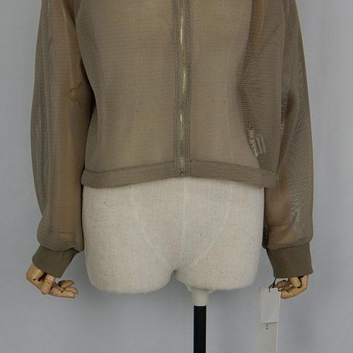 CLOCHE（クロッシェ） メッシュダンボールブルゾン 軽い 程よい透け感