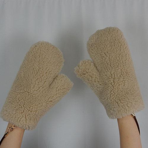 NUS（ヌース）テディボアミトングローブ 取り外し可能なレザー風コード