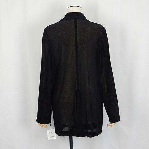 CLOCHE (クロッシェ) メッシュジャケット CLOCHE（クロッシェ） メッシュベロアジャケット テーラードジャケット