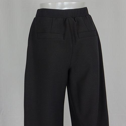 ANNA KERRY（アンナケリー）新着 裏起毛モロッコパンツ タックパンツ