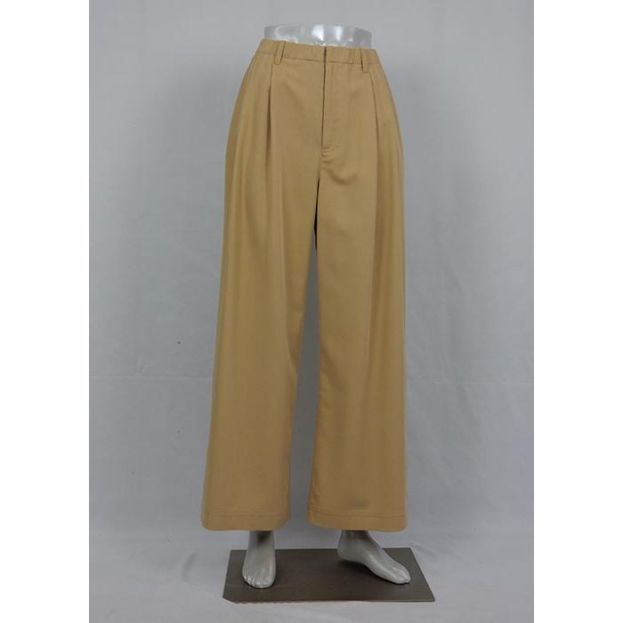 ANNA KERRY（アンナケリー） チノライク2タックパンツ ワイドパンツ  