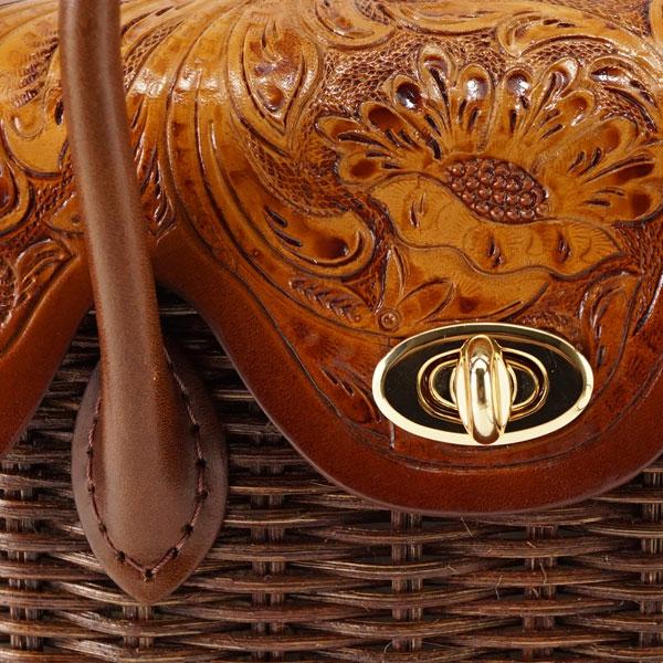 GRACE CONTINENTAL 期間限定10%OFF Mini Rattan Bag ミニラタン GRACE CONTINENTAL 期間限定10%OFF Mini Rattan Bag ミニラタン