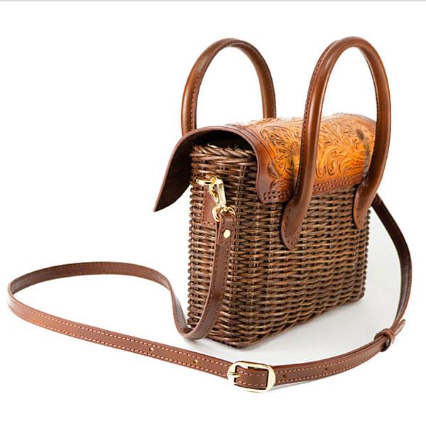 GRACE CONTINENTAL 期間限定10%OFF Mini Rattan Bag ミニラタン GRACE CONTINENTAL 期間限定10%OFF Mini Rattan Bag ミニラタン