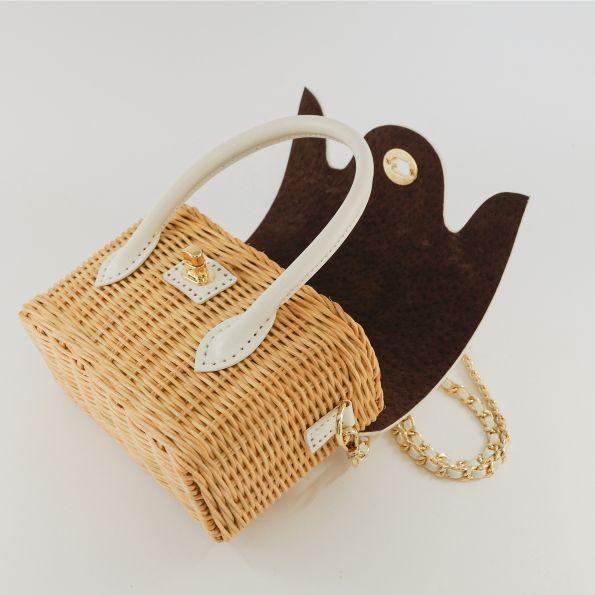 カービングドライブ　ラタンバッグ　グレースコンチネンタル GRACE CONTINENTAL 期間限定10%OFF Micro RattanBag マイクロ