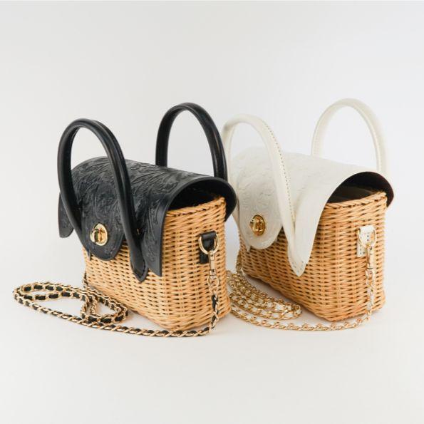 カービングドライブ　ラタンバッグ　グレースコンチネンタル GRACE CONTINENTAL 期間限定10%OFF Micro RattanBag マイクロ