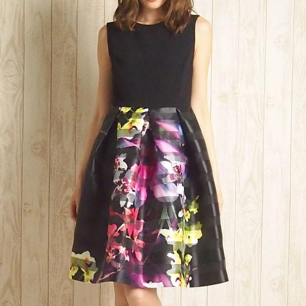 SOLD OUT グレースコンチネンタル ワンピース ボーダージャガード