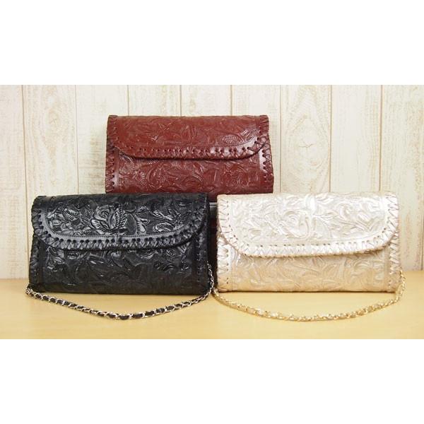 GRACE CONTINENTAL 期間限定10%OFF カービングクラッチ Sol ソル 