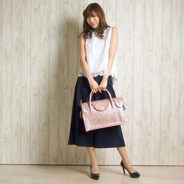 GRACE CONTINENTAL 期間限定10%OFF カービングバッグMメタリック  