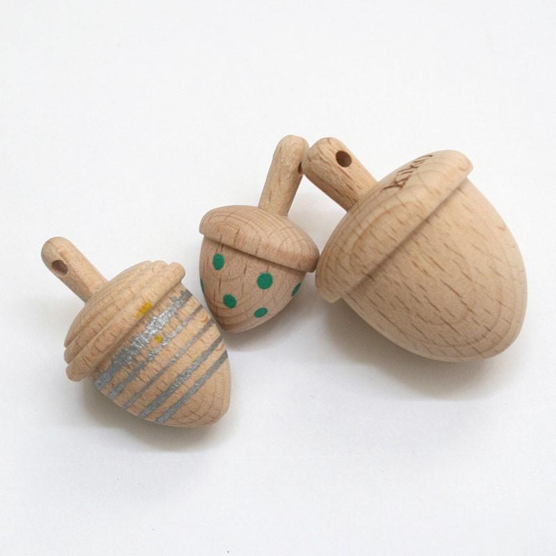 送料300円 ドングリ グリーン シルバー Kiko こま ネックレス アクセサリー 木のおもちゃ 木製 知育玩具 Dongri Green Silve キコ 宅急便コンパクト Peppers Puppets 通販 Yahoo ショッピング
