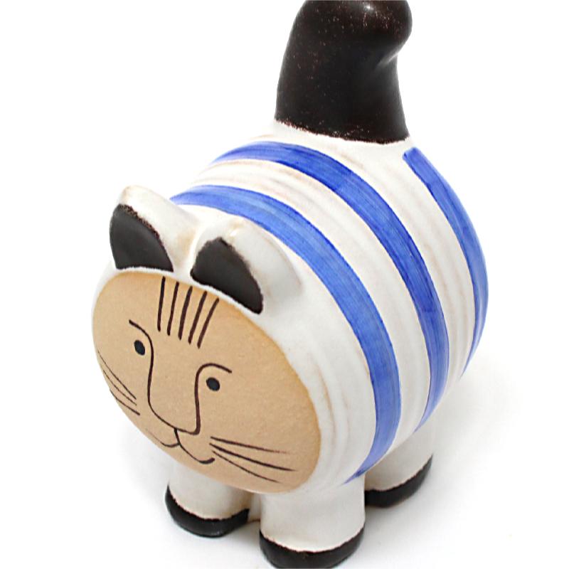 リサラーソン ディエチキャット 青 DIECI CAT/青ボーダー/リサ