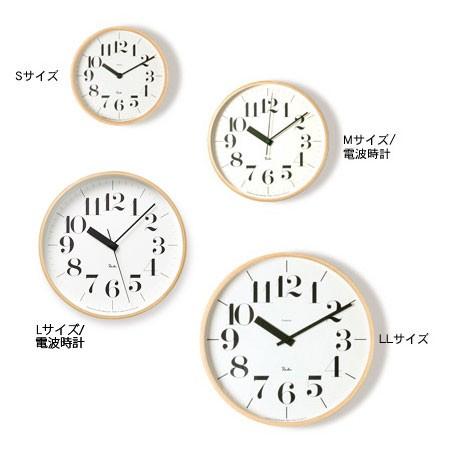 Lemnos（レムノス） リキクロック/RC/Lサイズ/電波時計/太文字タイプ