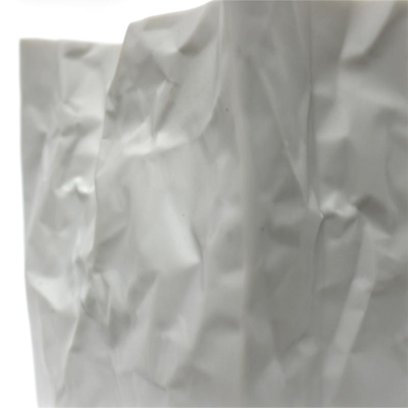 ニュークリンクルスーパーバッグ/ホワイト/L/14.5cm/小松誠/花器