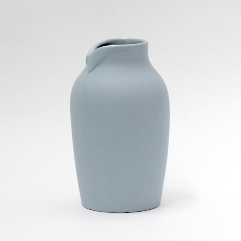 ドレスアップ/L/14.5cm/グレー/nendo/佐藤オオキ/花器/フラワーベース