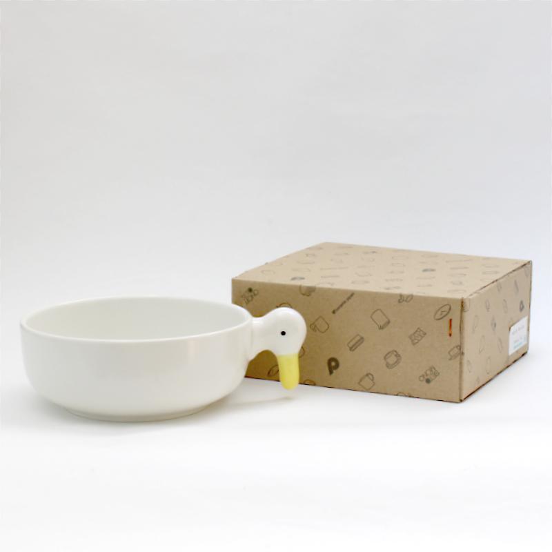 アヒル/ボウル/L/セラミックジャパン/深皿/お椀/鉢/食器/器/おわん